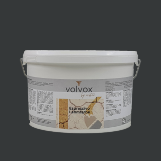 Volvox Espressivo Lehmfarbe anthrazit - 158