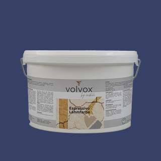 Volvox Espressivo Lehmfarbe blau - 179