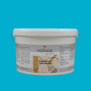 Volvox Espressivo Lehmfarbe himmelblau - 274