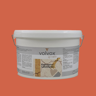 Volvox Espressivo Lehmfarbe mohn - 170