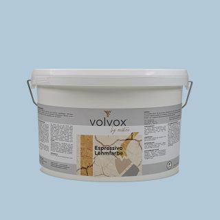 Volvox Espressivo Lehmfarbe azur - 009 5 Liter