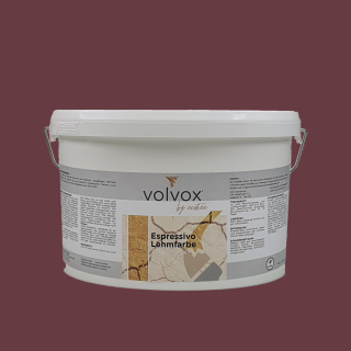 Volvox Espressivo Lehmfarbe brombeere - 295 2,5 Liter