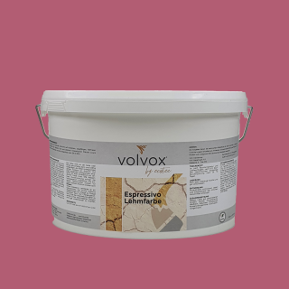 Volvox Espressivo Lehmfarbe fuchsia - 146 5 Liter