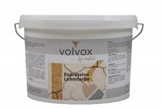 Volvox Lehmfarbe Espressivo anthrazit 2,5 Liter